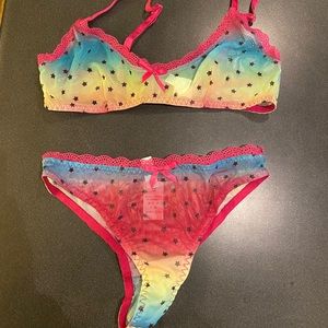 Galaxy lingerie set